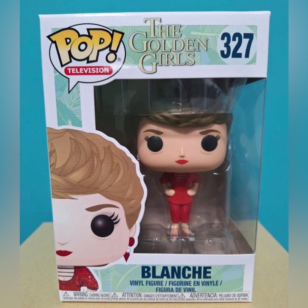 NEW IN‎ BOX Funko Pop! Vinyl Figure - Blanche - The Golden Girls #327